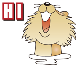 Hustle Beaver sticker #12367675