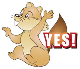 Hustle Beaver sticker #12367687