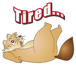 Hustle Beaver sticker #12367696