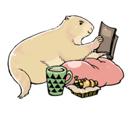 A Marmot's Day sticker #12367706