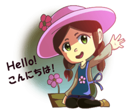 Graceful Florist Anne sticker #12368022