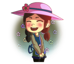 Graceful Florist Anne sticker #12368025