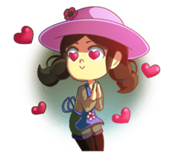 Graceful Florist Anne sticker #12368028