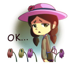 Graceful Florist Anne sticker #12368033