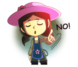 Graceful Florist Anne sticker #12368043