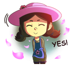 Graceful Florist Anne sticker #12368044