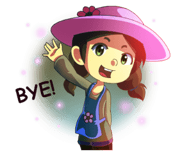 Graceful Florist Anne sticker #12368046