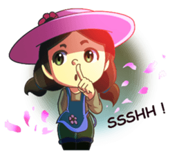 Graceful Florist Anne sticker #12368061