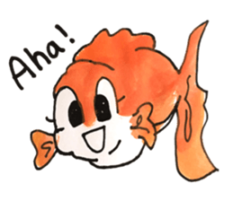 KINGYO Goldfishes sticker #12368143
