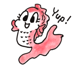 KINGYO Goldfishes sticker #12368145