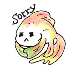 KINGYO Goldfishes sticker #12368147