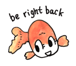 KINGYO Goldfishes sticker #12368153