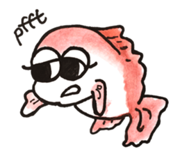 KINGYO Goldfishes sticker #12368157