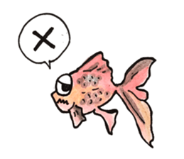KINGYO Goldfishes sticker #12368167