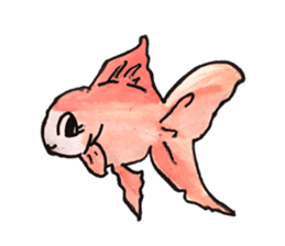 KINGYO Goldfishes sticker #12368169