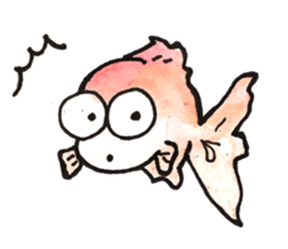 KINGYO Goldfishes sticker #12368171