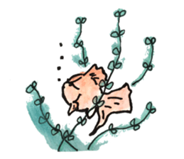 KINGYO Goldfishes sticker #12368174