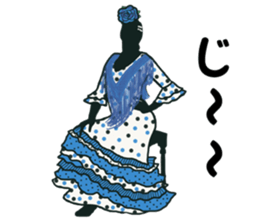 FLAMENCO GIRL sticker #12368266