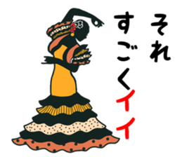 FLAMENCO GIRL sticker #12368271