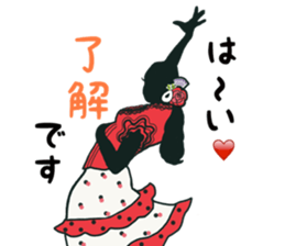 FLAMENCO GIRL sticker #12368279