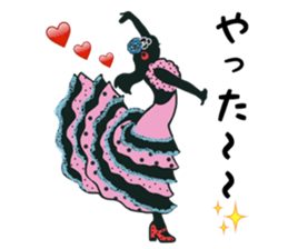 FLAMENCO GIRL sticker #12368282