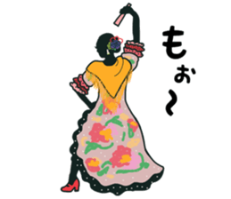 FLAMENCO GIRL sticker #12368287