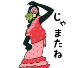FLAMENCO GIRL sticker #12368292