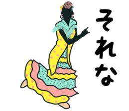 FLAMENCO GIRL sticker #12368299