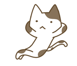 Cute cats English version sticker #12368343