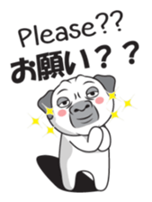 Wise Guy Pug sticker #12368412