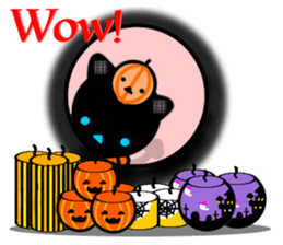 Animal stuffed toy.Halloween sticker #12368723