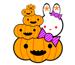 Animal stuffed toy.Halloween sticker #12368738