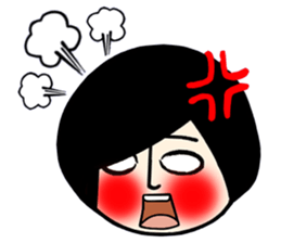 T-faced Girl (part2) sticker #12369070