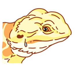 Bearded Dragon sticker #12369624