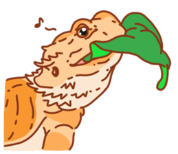 Bearded Dragon sticker #12369629