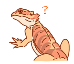 Bearded Dragon sticker #12369634