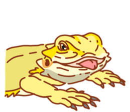 Bearded Dragon sticker #12369638