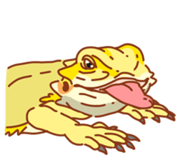 Bearded Dragon sticker #12369639