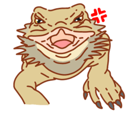 Bearded Dragon sticker #12369641