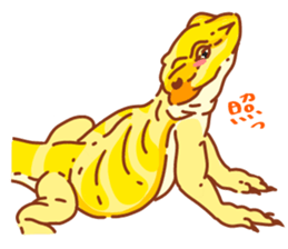 Bearded Dragon sticker #12369645