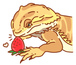 Bearded Dragon sticker #12369654