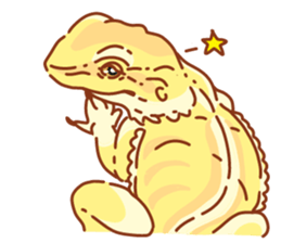 Bearded Dragon sticker #12369656