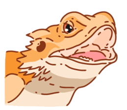 Bearded Dragon sticker #12369661