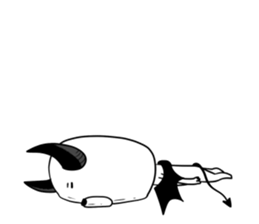 DOG Satan Pochi sticker #12369929