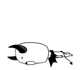 DOG Satan Pochi sticker #12369929