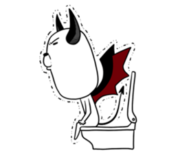 DOG Satan Pochi sticker #12369941