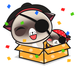 Pirate Himalayan brothers 2 sticker #12369942