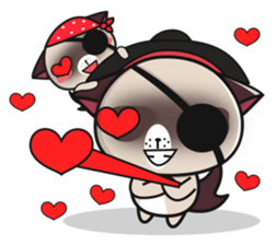 Pirate Himalayan brothers 2 sticker #12369949