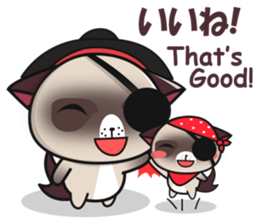 Pirate Himalayan brothers 2 sticker #12369951