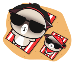 Pirate Himalayan brothers 2 sticker #12369955